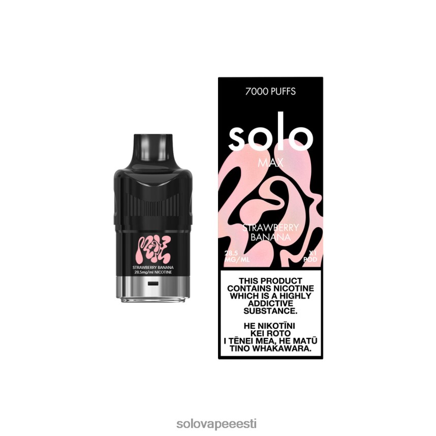 Solo Vape Near Me - Solo MAX pod maasika banaan H8LFDR77