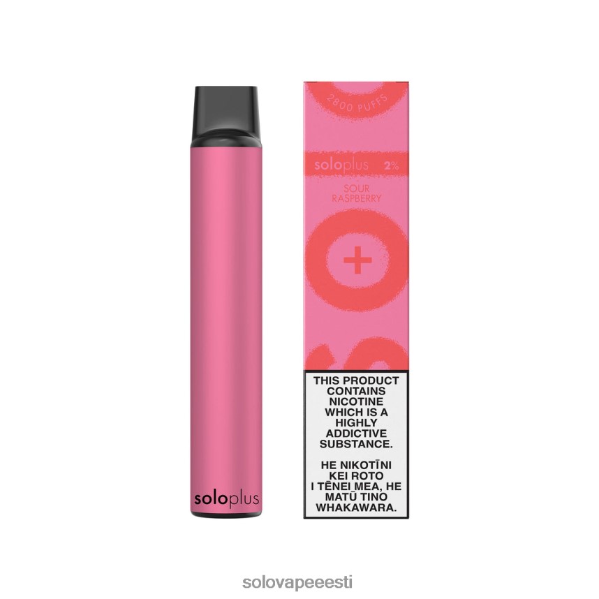 Solo Vape Near Me - Solo Plus ühekordne vape hapu vaarikas H8LFDR35