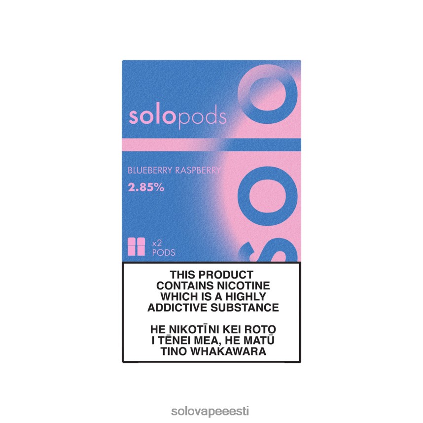 Solo Vape Near Me - Solo asenduskarp 2-pakk mustikas vaarikas H8LFDR53
