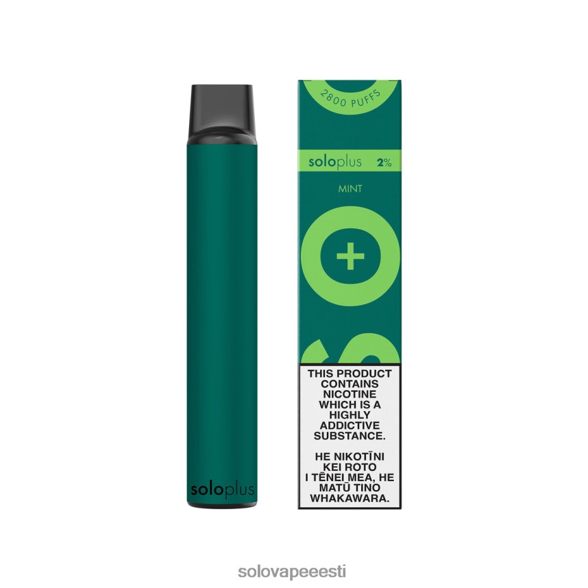 Solo Vape Nikotiin - Solo Plus ühekordne vape piparmünt H8LFDR33