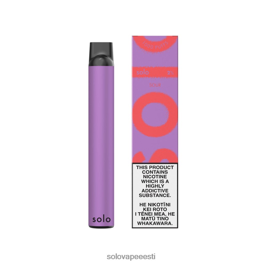 Solo Vape Nikotiin - Solo ühekordne vape hapu H8LFDR3