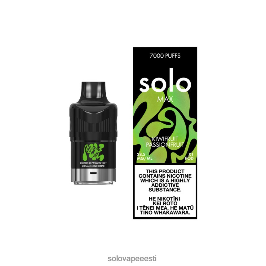 Solo Vape Review - Solo MAX pod kiivi kannatuspuuvili H8LFDR90
