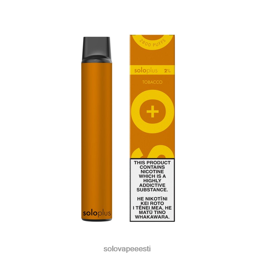 Solo Vape Review - Solo Plus ühekordne vape tubakas H8LFDR24