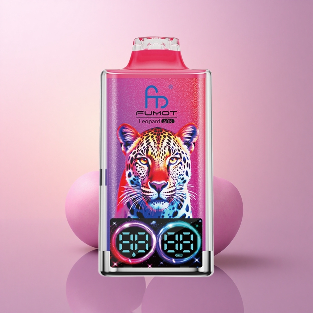 Fumot Leopard 40K Puffs Mustikas Kirss Jõhvika 5% Nikotiini 700mAh Topelmõru