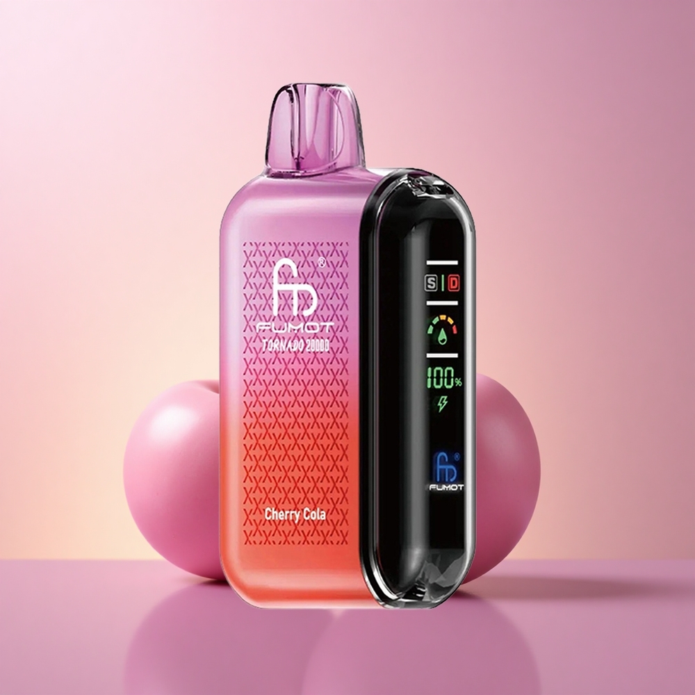Fumot Tornado 20000 Puffs Kirsi Kola Dual Mesh 20ml 850mAh