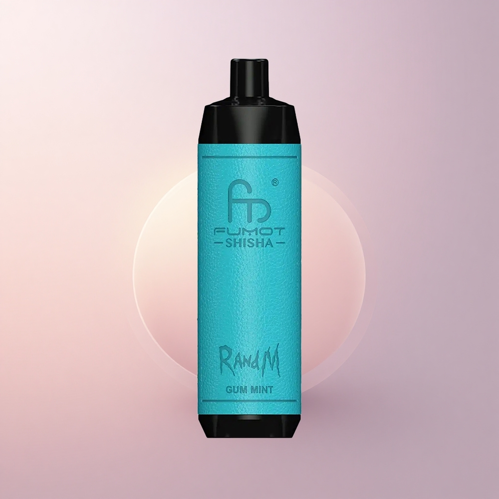 RandM Fumot Shisha 10000 Puffs NaudiMint Tüüp-C 0,6ohm 18ml
